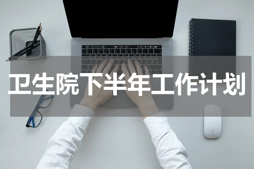 卫生院下半年工作计划