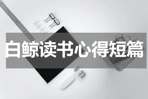 白鲸读书心得短篇