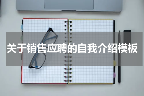 关于销售应聘的自我介绍模板