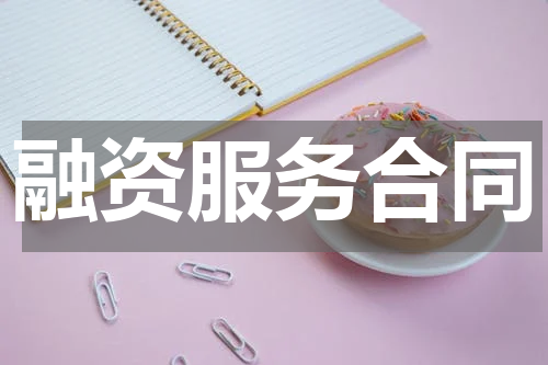 融资服务合同