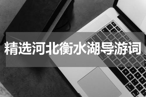 精选河北衡水湖导游词