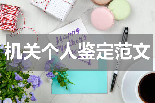 机关个人鉴定范文