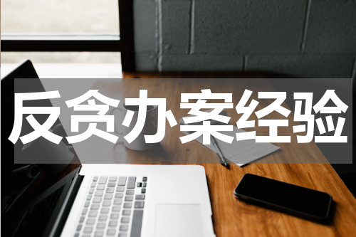 反贪办案经验
