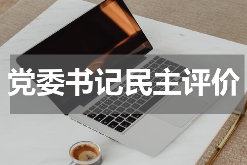 党委书记民主评价