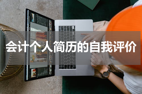 会计个人简历的自我评价