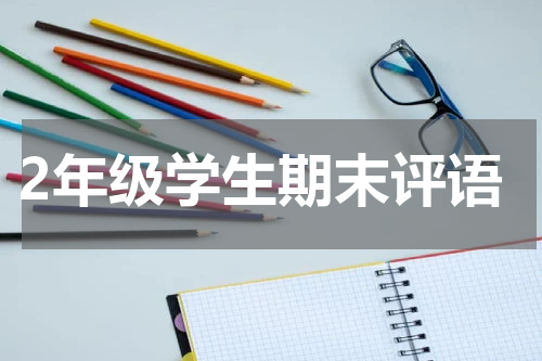 2年级学生期末评语