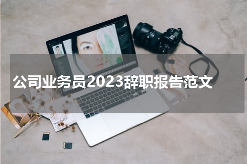 公司业务员2023辞职报告范文