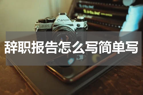 辞职报告怎么写简单写