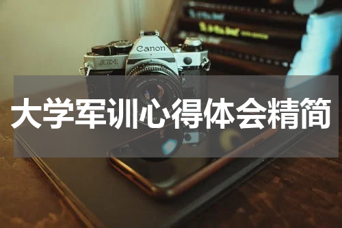 大学军训心得体会精简