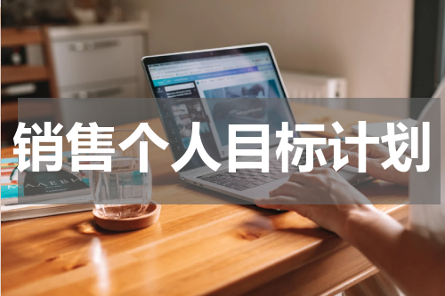 销售个人目标计划