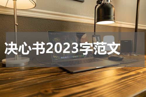 决心书2023字范文