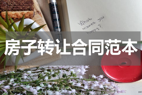 房子转让合同范本