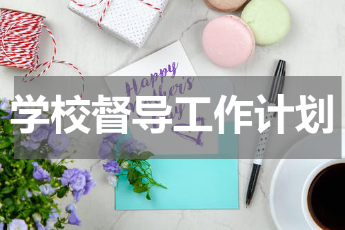 学校督导工作计划
