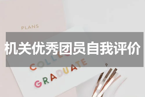 机关优秀团员自我评价