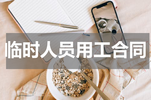 临时人员用工合同