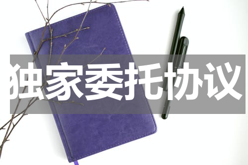 独家委托协议