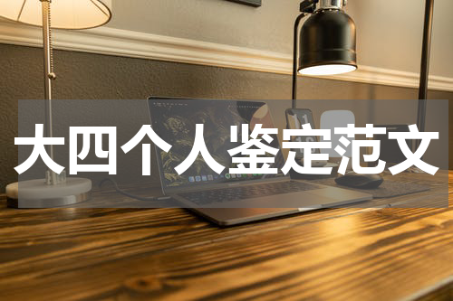 大四个人鉴定范文