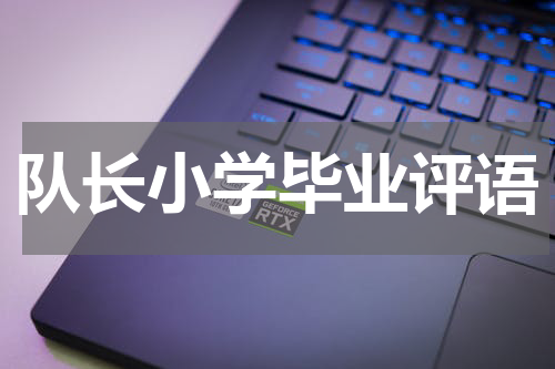 队长小学毕业评语