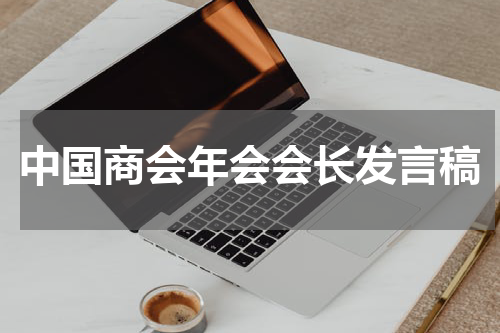 中国商会年会会长发言稿