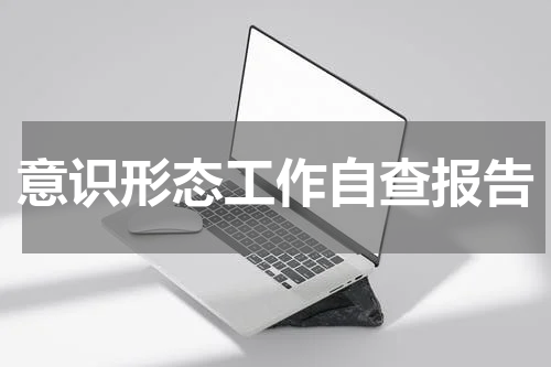 意识形态工作自查报告