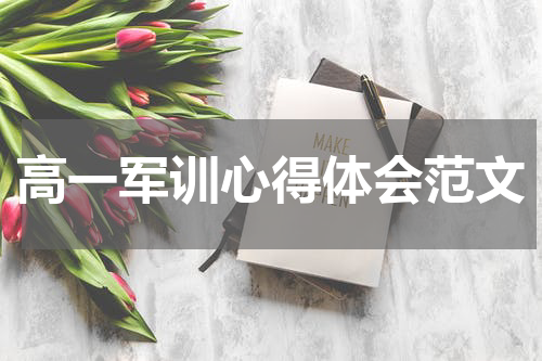 高一军训心得体会范文