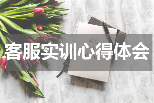 客服实训心得体会