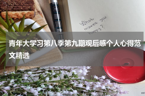 青年大学习第八季第九期观后感个人心得范文精选