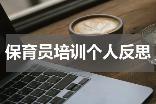 保育员培训个人反思