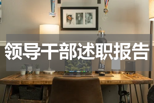 领导干部述职报告