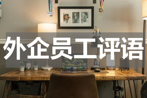 外企员工评语