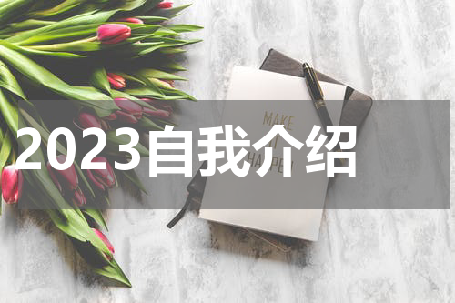 2023自我介绍