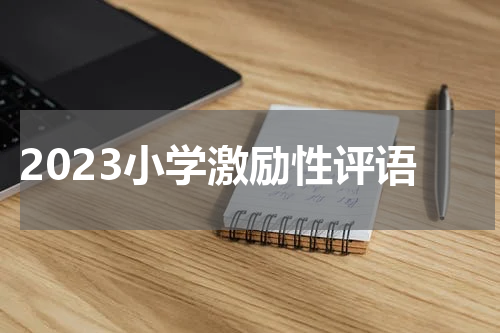 2023小学激励性评语