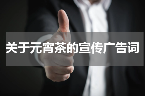 关于元宵茶的宣传广告词