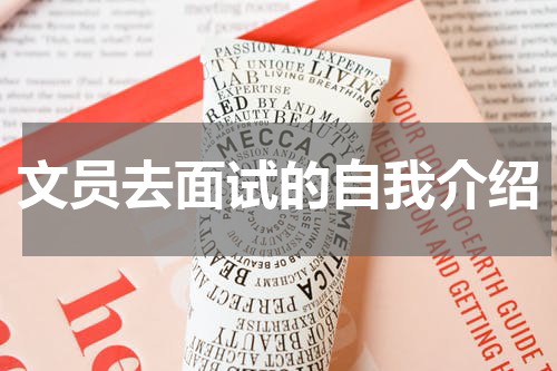 文员去面试的自我介绍