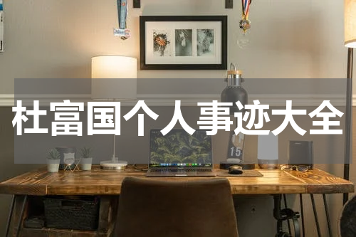 杜富国个人事迹大全