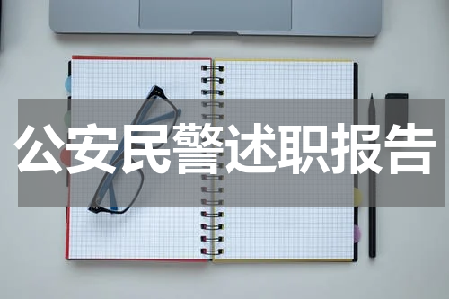 公安民警述职报告