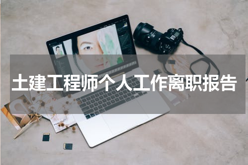 土建工程师个人工作离职报告