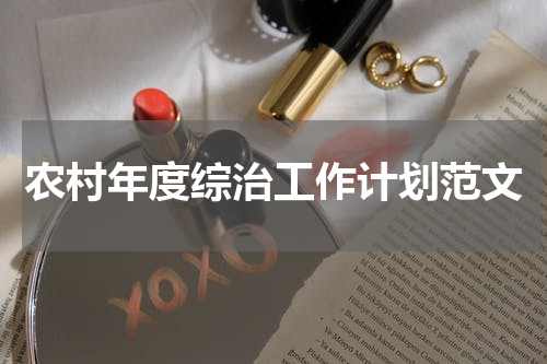 农村年度综治工作计划范文