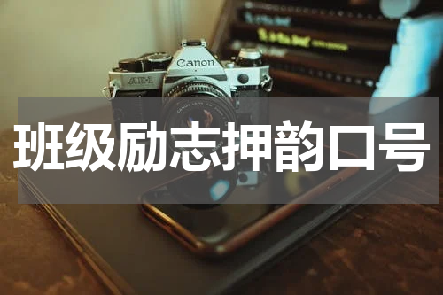 班级励志押韵口号