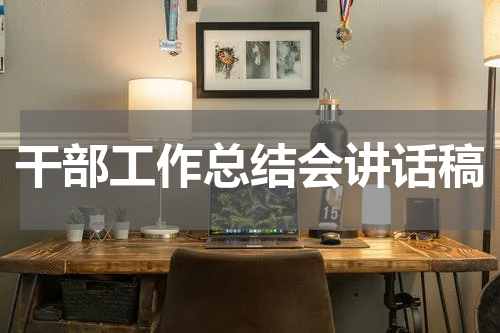 干部工作总结会讲话稿