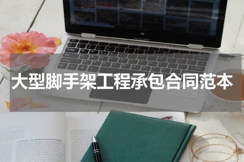大型脚手架工程承包合同范本