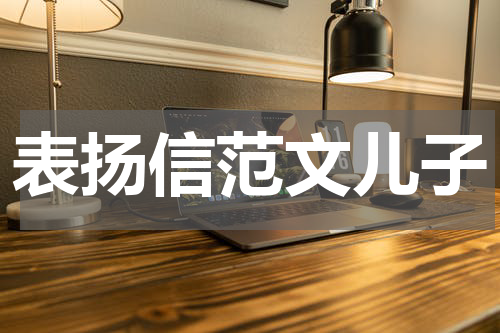 表扬信范文儿子