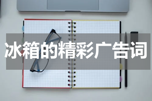 冰箱的精彩广告词