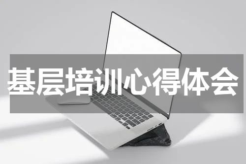 基层培训心得体会