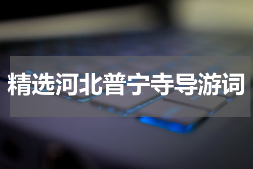 精选河北普宁寺导游词