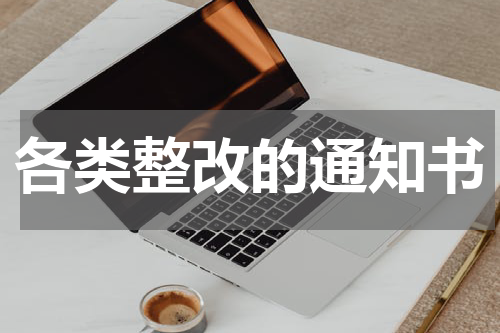 各类整改的通知书