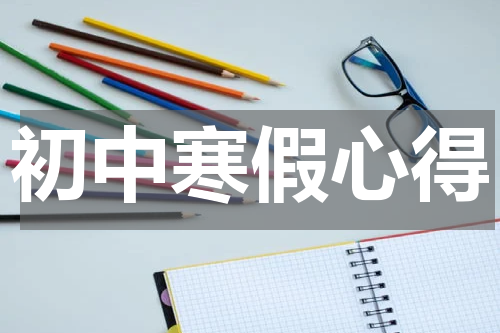 初中寒假心得
