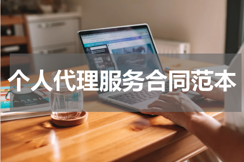 个人代理服务合同范本