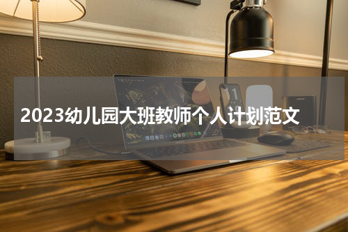 2023幼儿园大班教师个人计划范文
