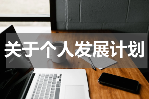 关于个人发展计划